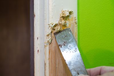 Door Varnish Removal